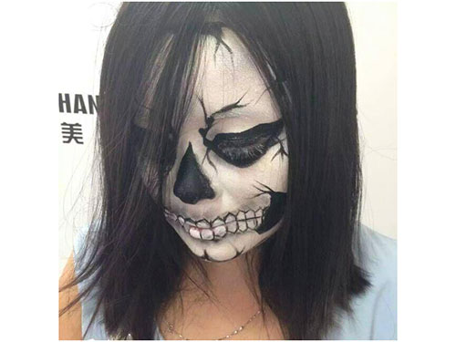 万圣节妆