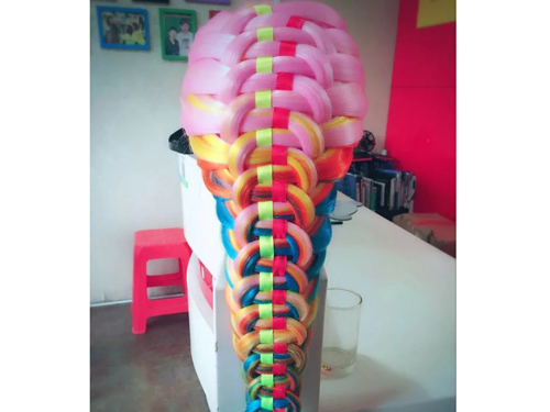 优秀盘发作品